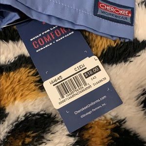 Large scrub set light blue